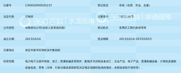 保定市携手电气科技有限责任公司